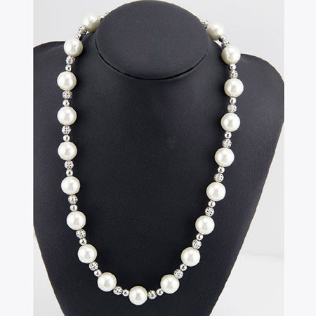High-grade Beads & Pearls Combination Necklace Sweater Chain